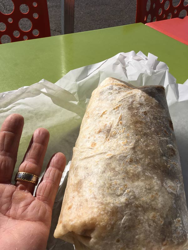 Giant Burrito Paradise CA 1 